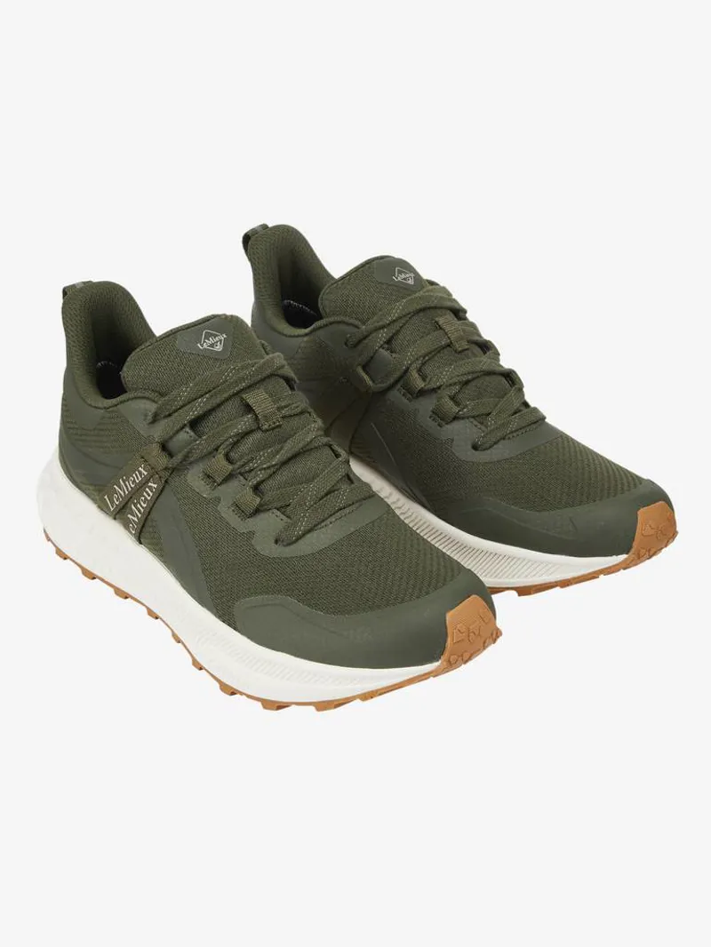 LeMieux Trax Waterproof Trainer - Khaki - Image 8