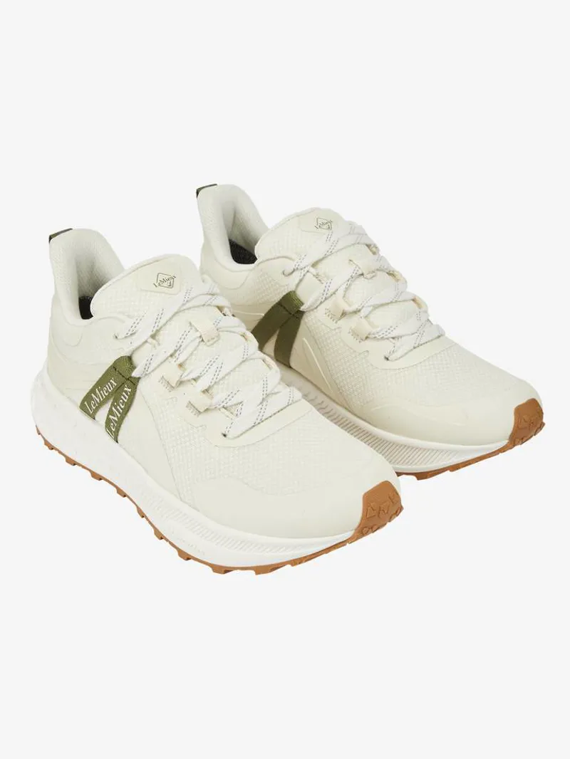 LeMieux Trax Waterproof Trainer - Ecru - Image 9