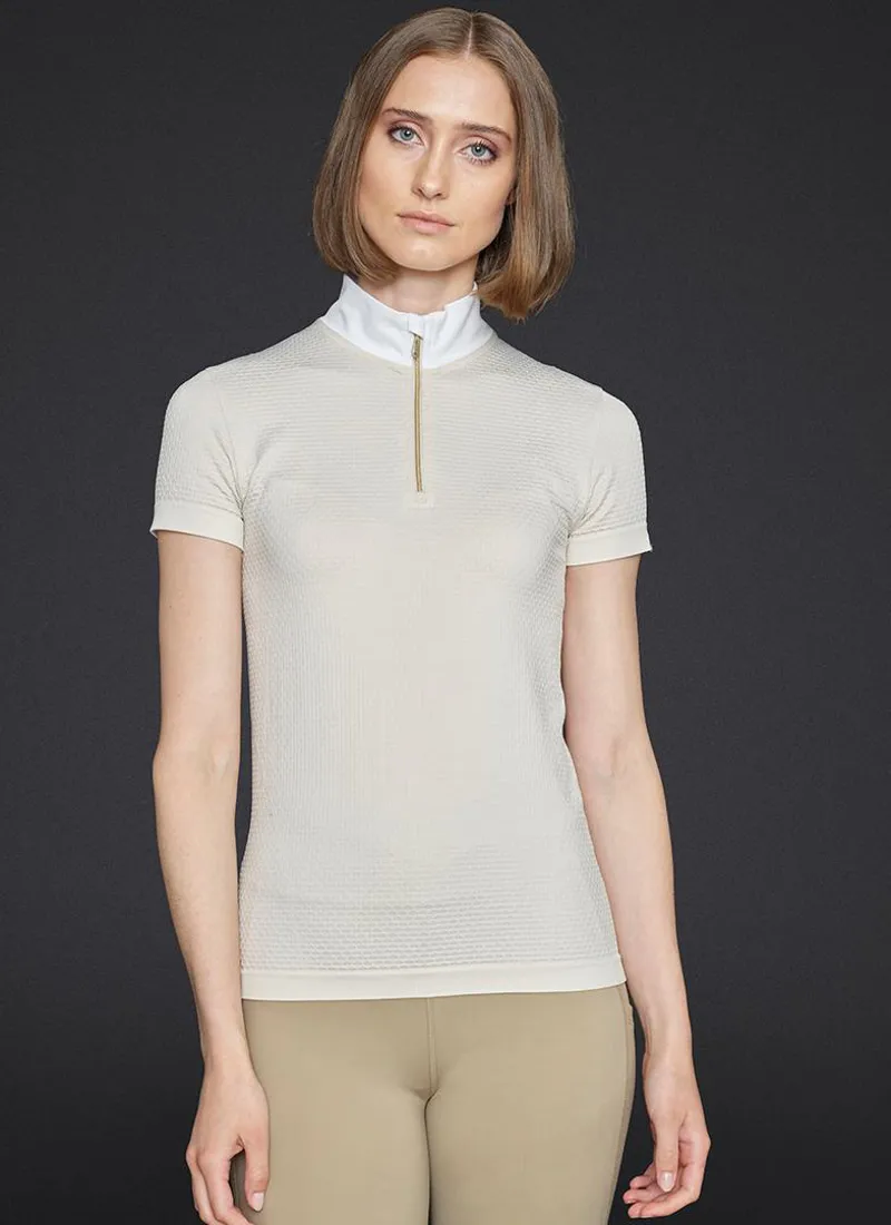 Mountain Horse Honey Competition Top Beige Melange - Image 3