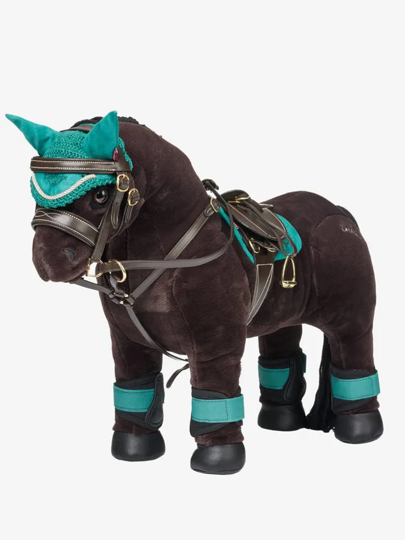 LeMieux Mini Toy Pony Bridle - Brown - Image 3