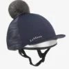 LeMieux Eleanor Pom Hat Silk Navy