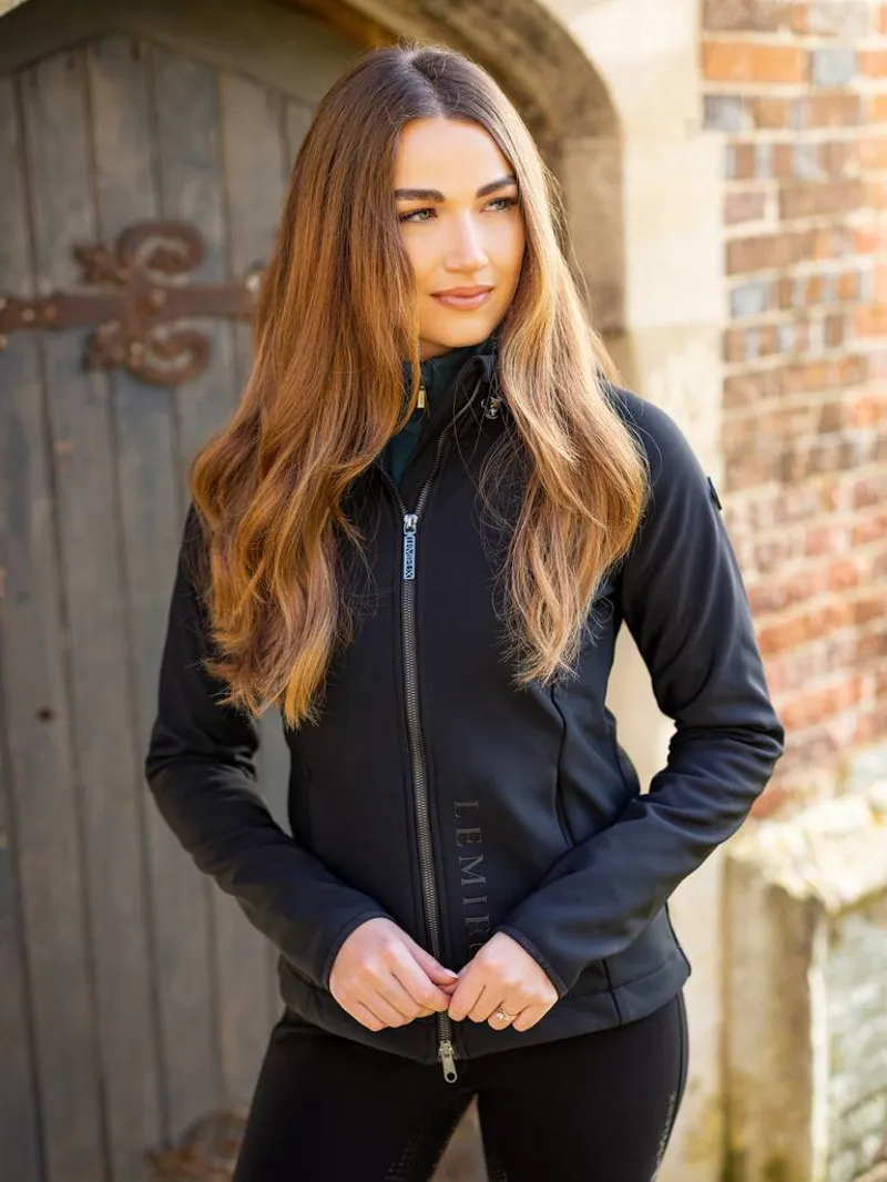 LeMieux Charlotte Soft Shell Jacket Black - Image 3