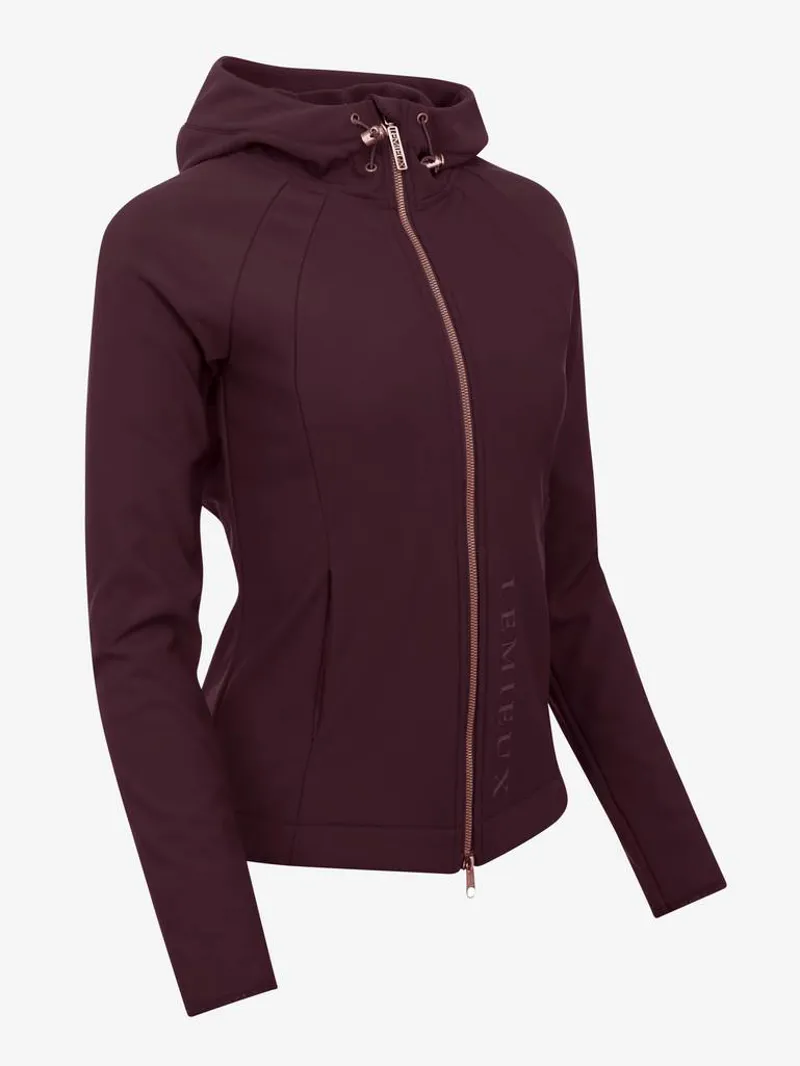 LeMieux Charlotte Soft Shell Jacket Merlot - Image 4