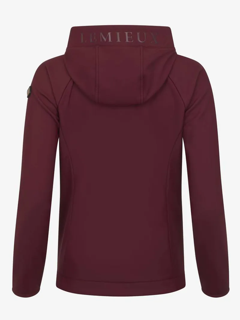 LeMieux Charlotte Soft Shell Jacket Merlot - Image 5