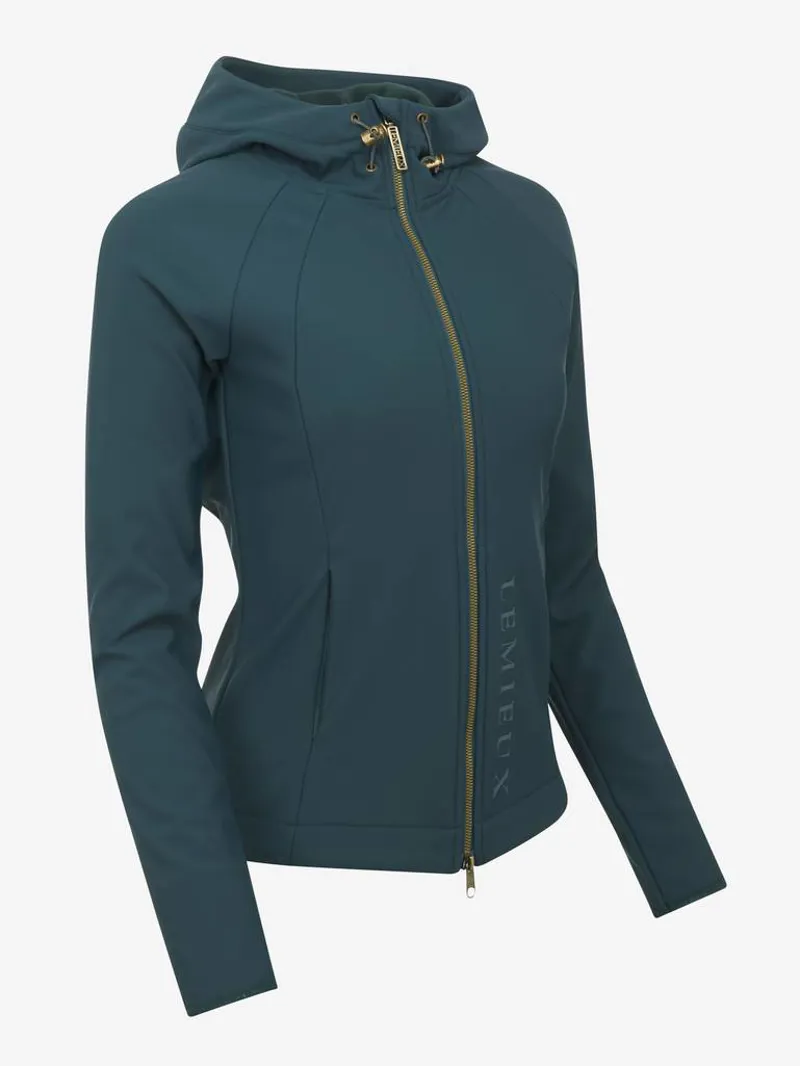 LeMieux Charlotte Soft Shell Jacket Spruce - Image 6