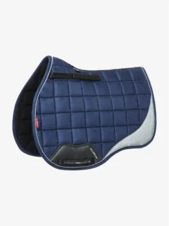 LeMieux Suede GP Square Reflective Navy