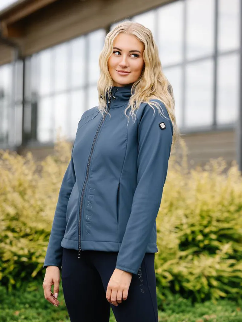 LeMieux Charlotte Soft Shell Jacket Atlantic - Image 3