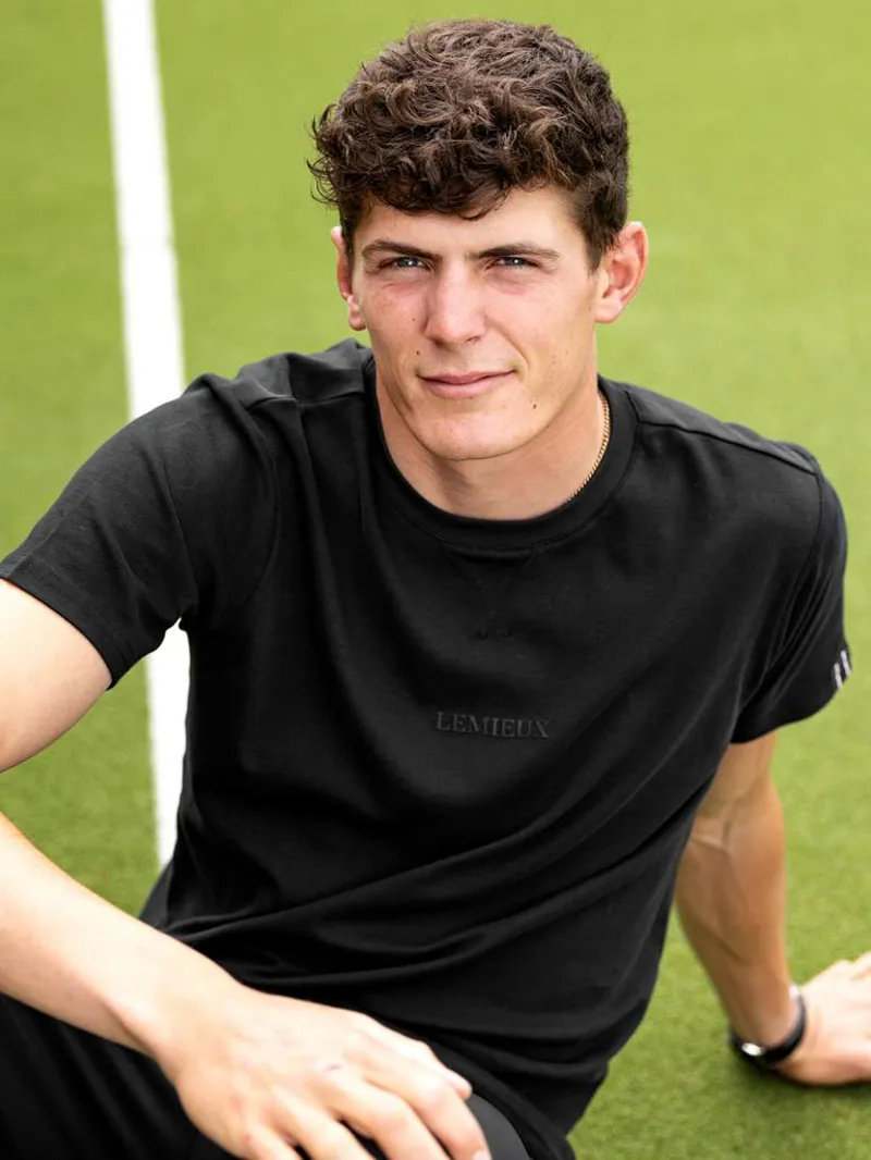 LeMieux Mens LeMieux T-Shirt Black - Image 4