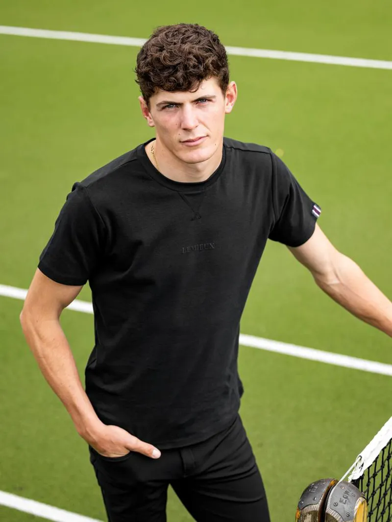 LeMieux Mens LeMieux T-Shirt Black - Image 5