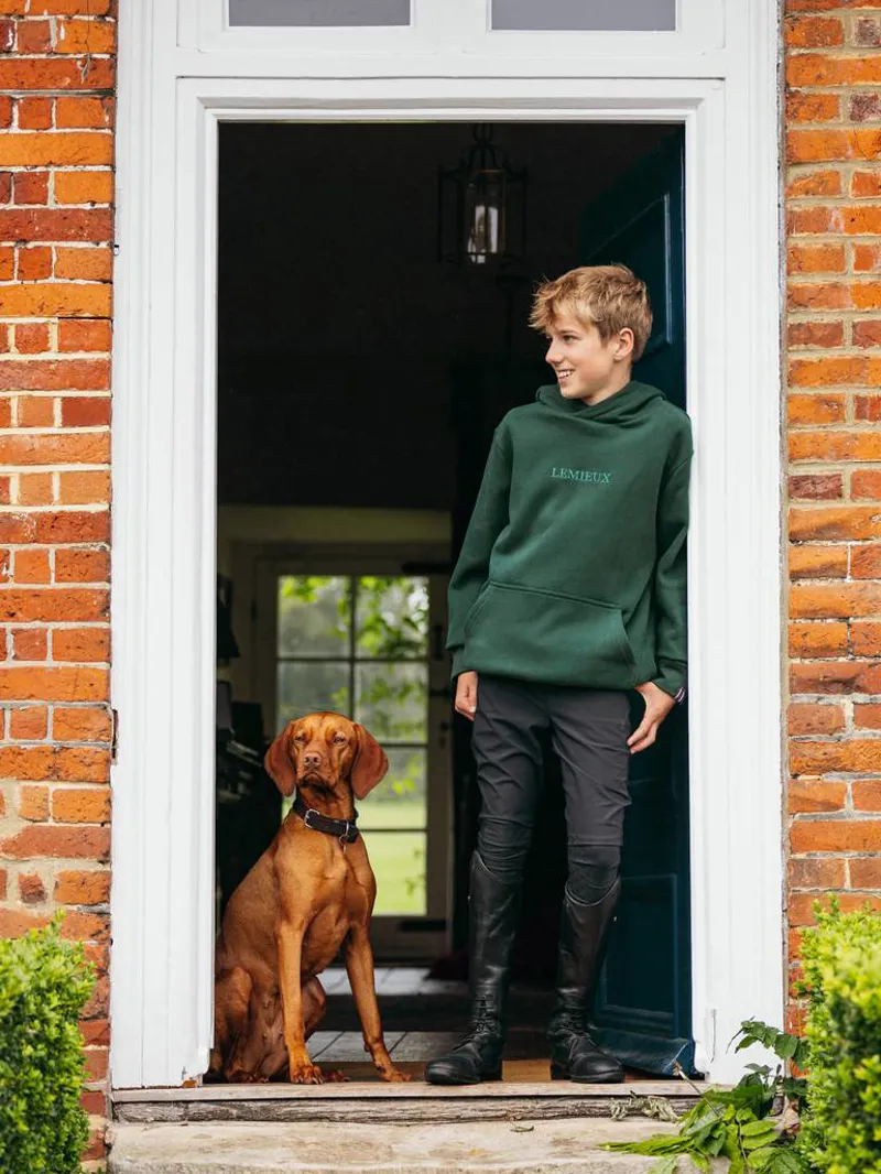 LeMieux Young Mens Hoodie Spruce