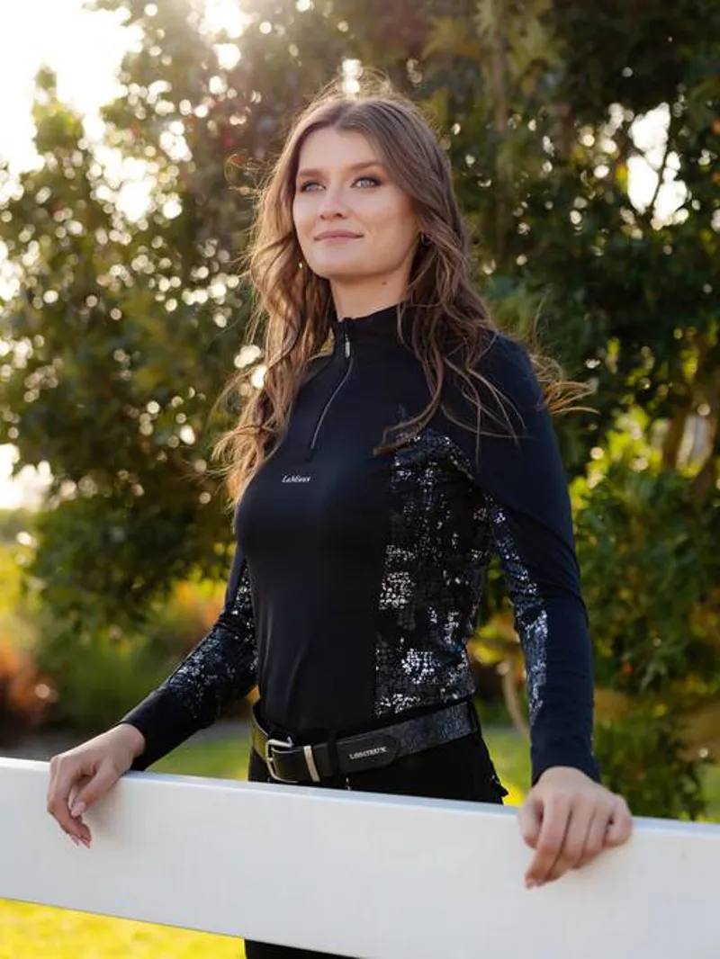 LeMieux Adour Base Layer Black - Image 2