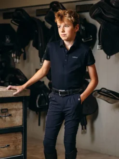 LeMieux Young Mens Breeches Navy