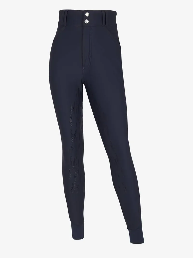 LeMieux Young Rider Drytex Waterproof Breeches Navy - Image 2