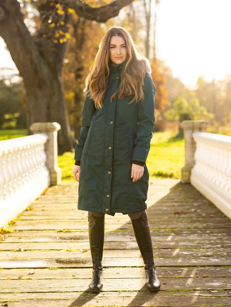 LeMieux Loire Waterproof Riding Coat Spruce - Image 4
