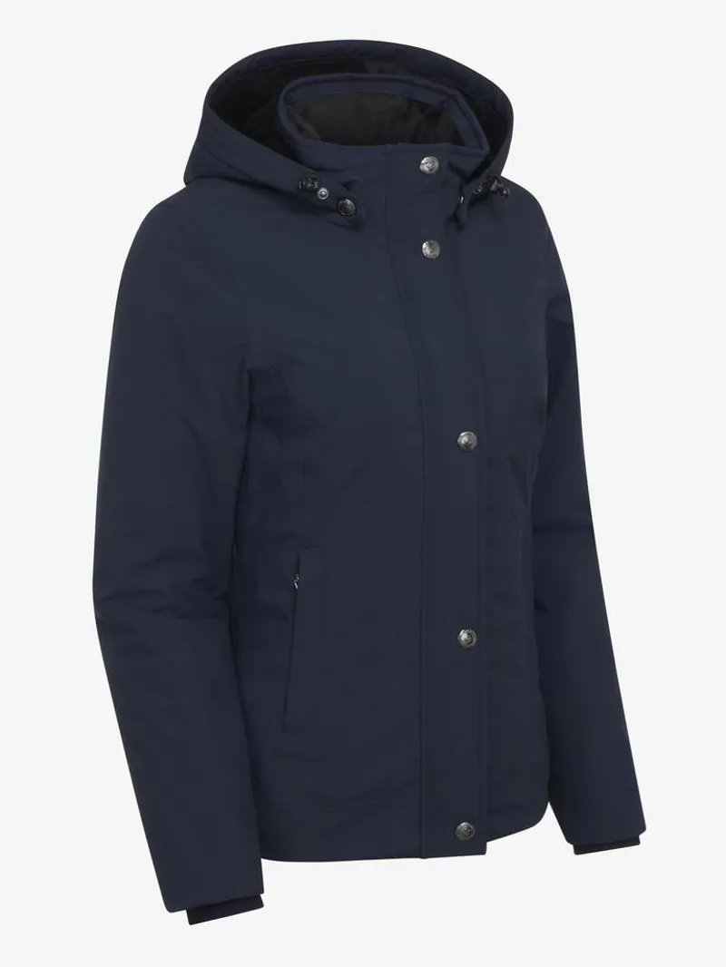 LeMieux Laura Waterproof Short Coat Navy - Image 6