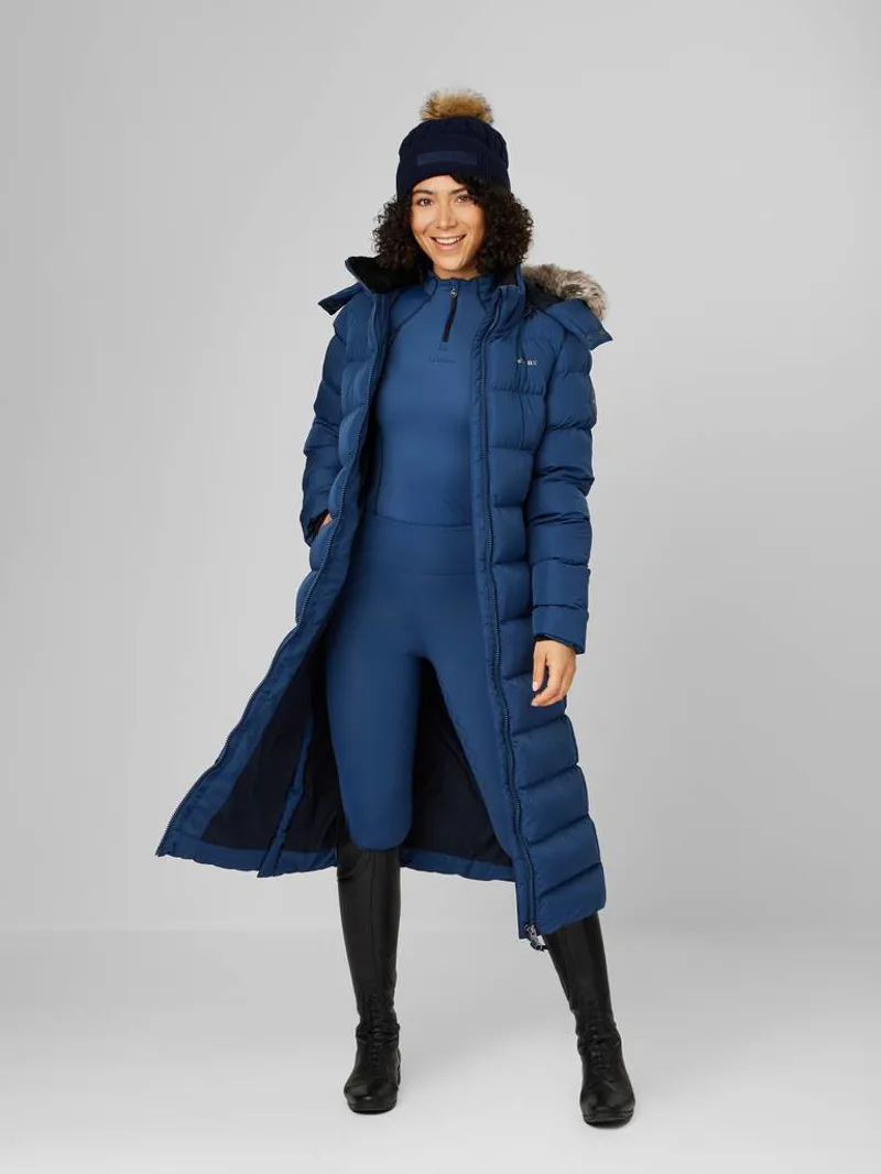 LeMieux Harper Longline Puffer Coat Atlantic - Image 7