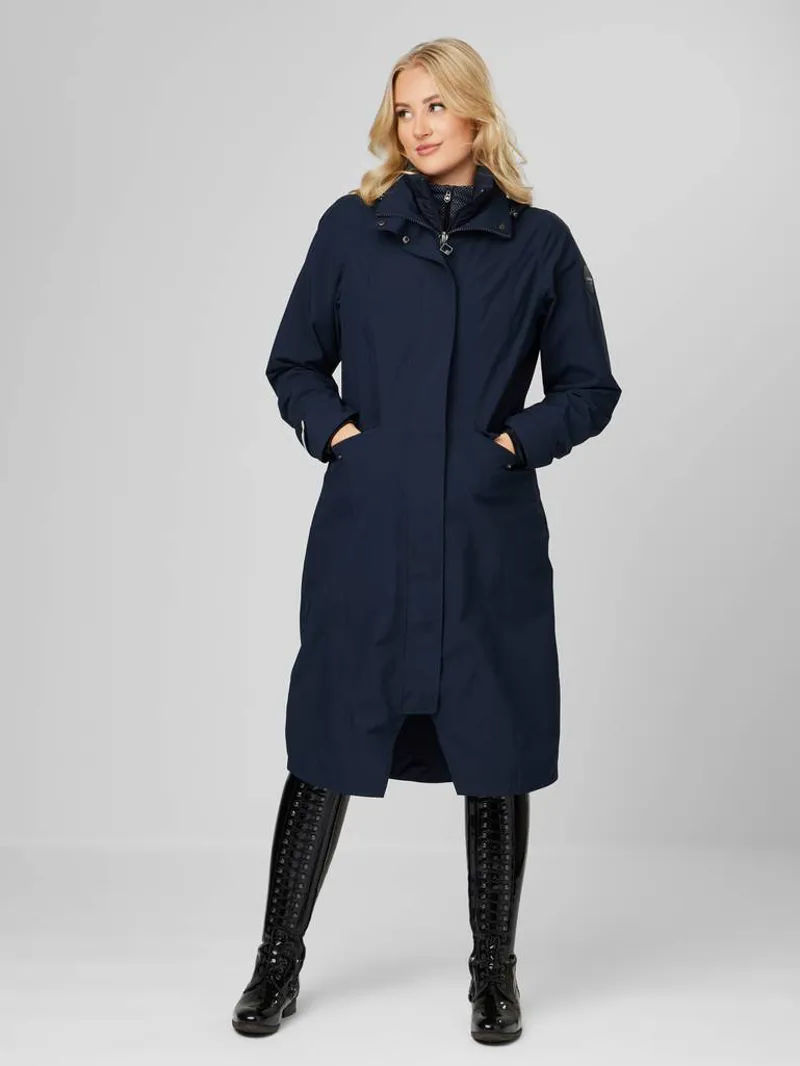 LeMieux Amelie Lightweight Riding Coat Navy - Image 3