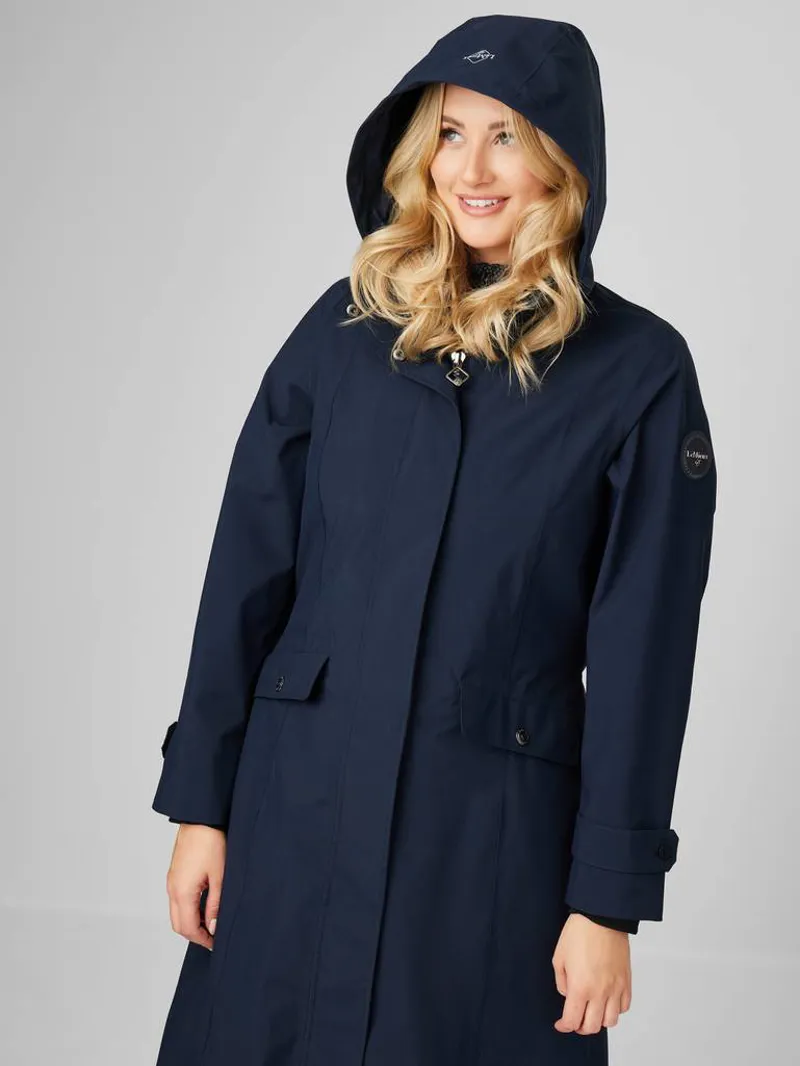 LeMieux Amelie Lightweight Riding Coat Navy - Image 5