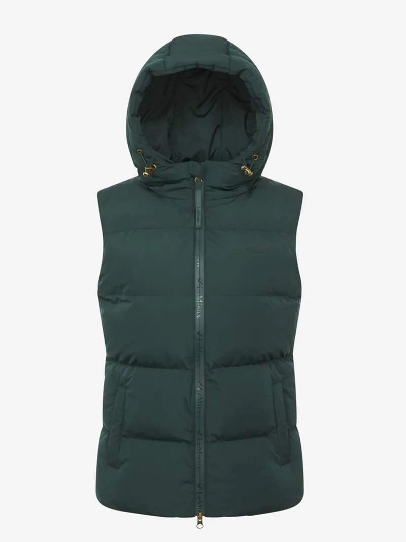 LeMieux Kenza Puffer Gilet Spruce - Image 2