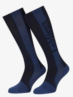 LeMieux Silicone Performance Sock Navy