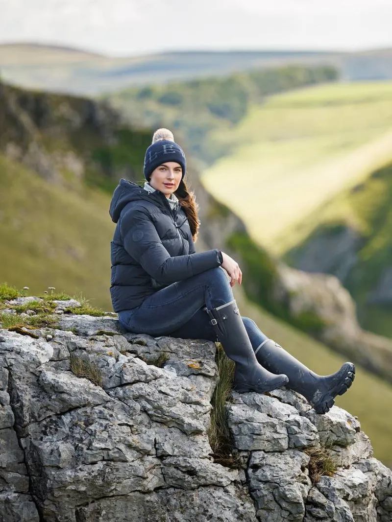 LeMieux Stride Wellington Boot Navy - Image 2