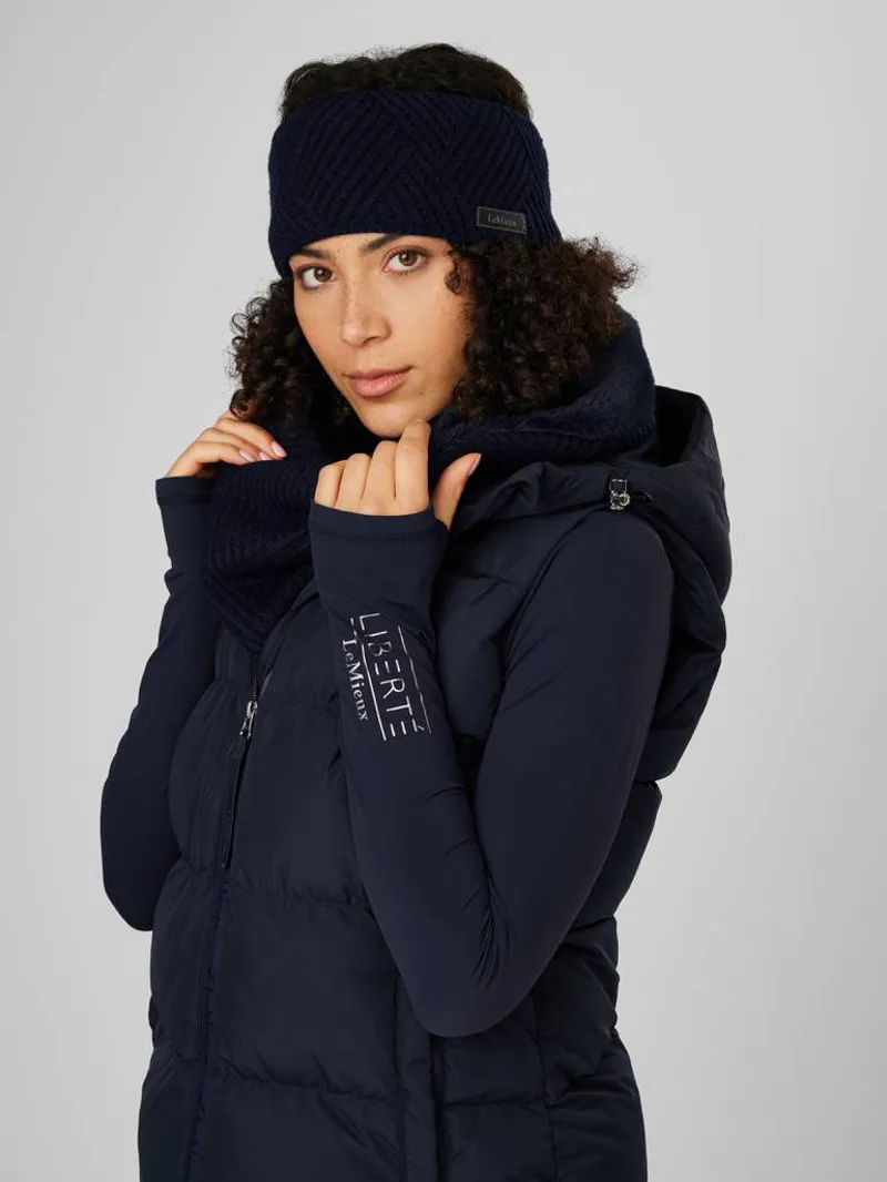 LeMieux Layla Headband Navy - Image 2