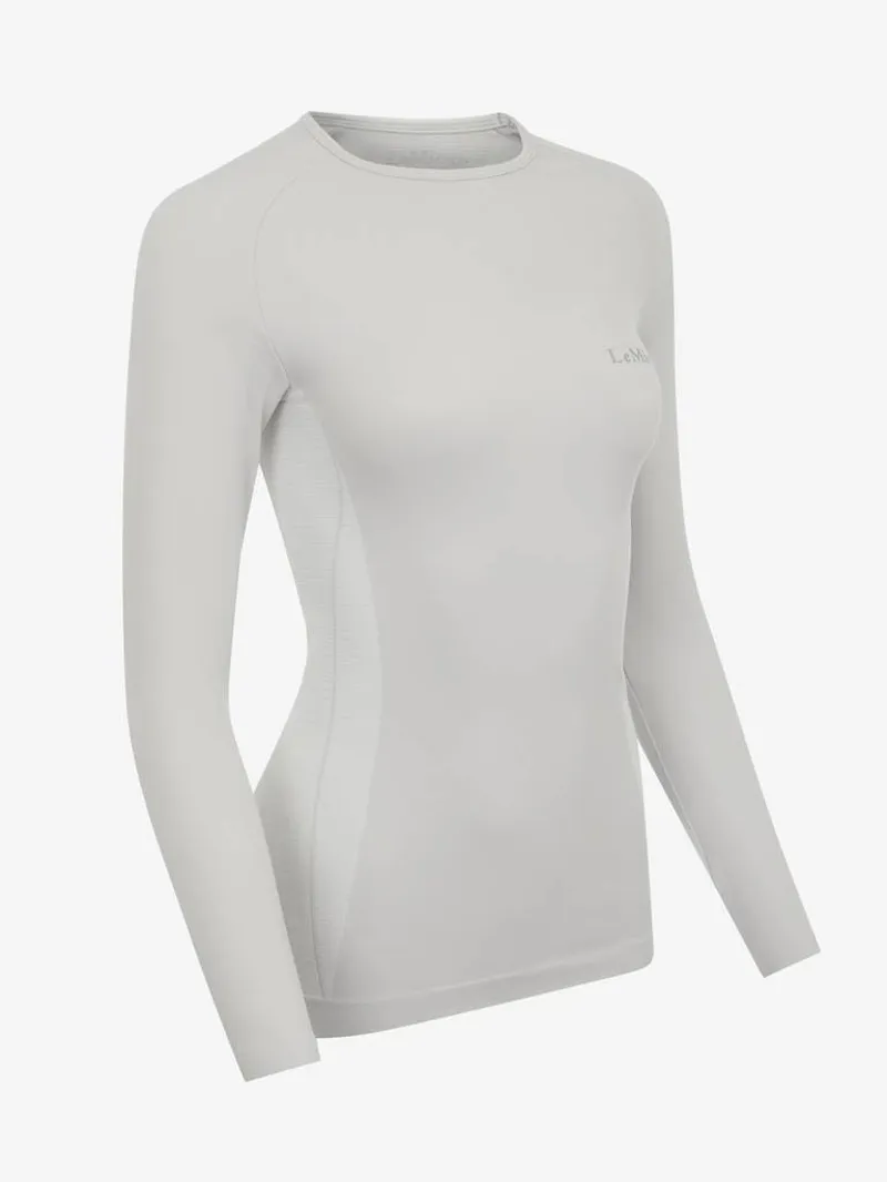 LeMieux Thermal Base Layer Ice Grey - Image 5
