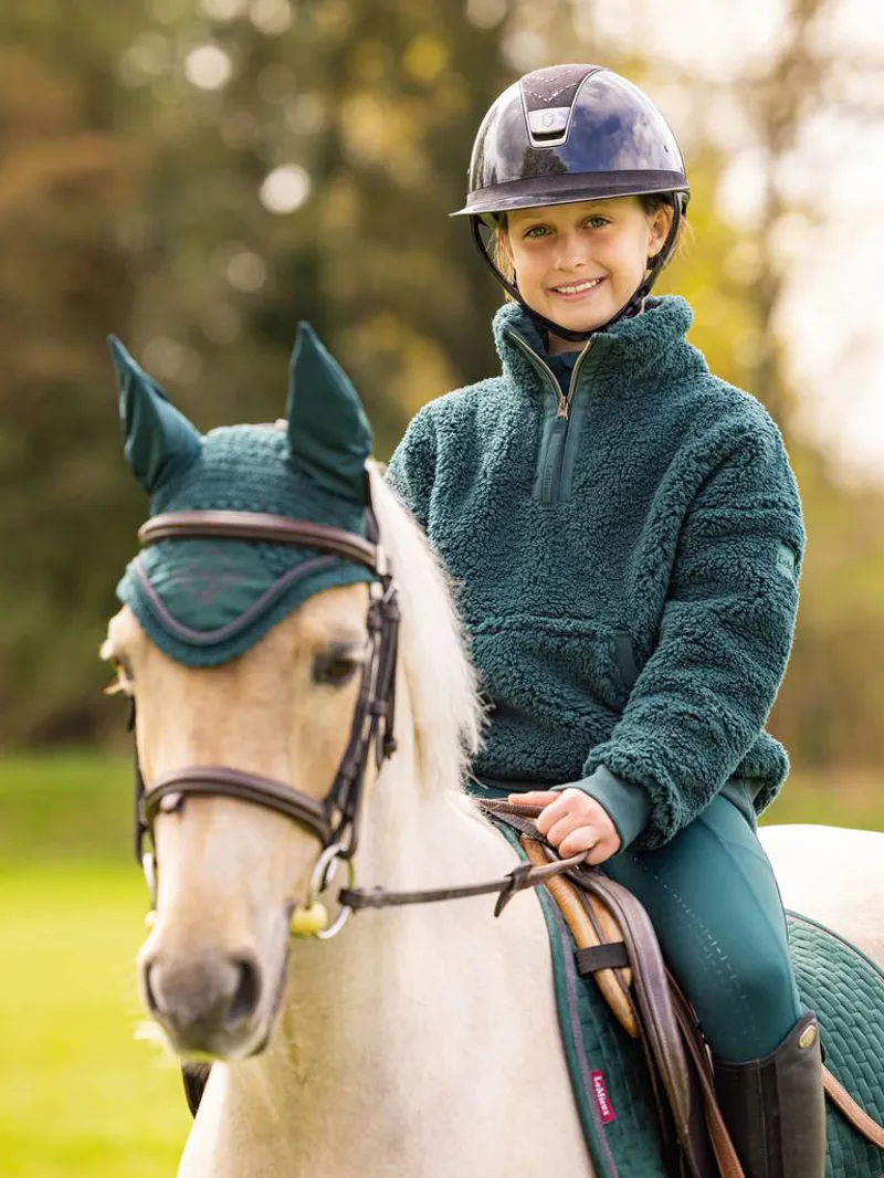 LeMieux Young Rider Tia Teddy Fleece Spruce - Image 3