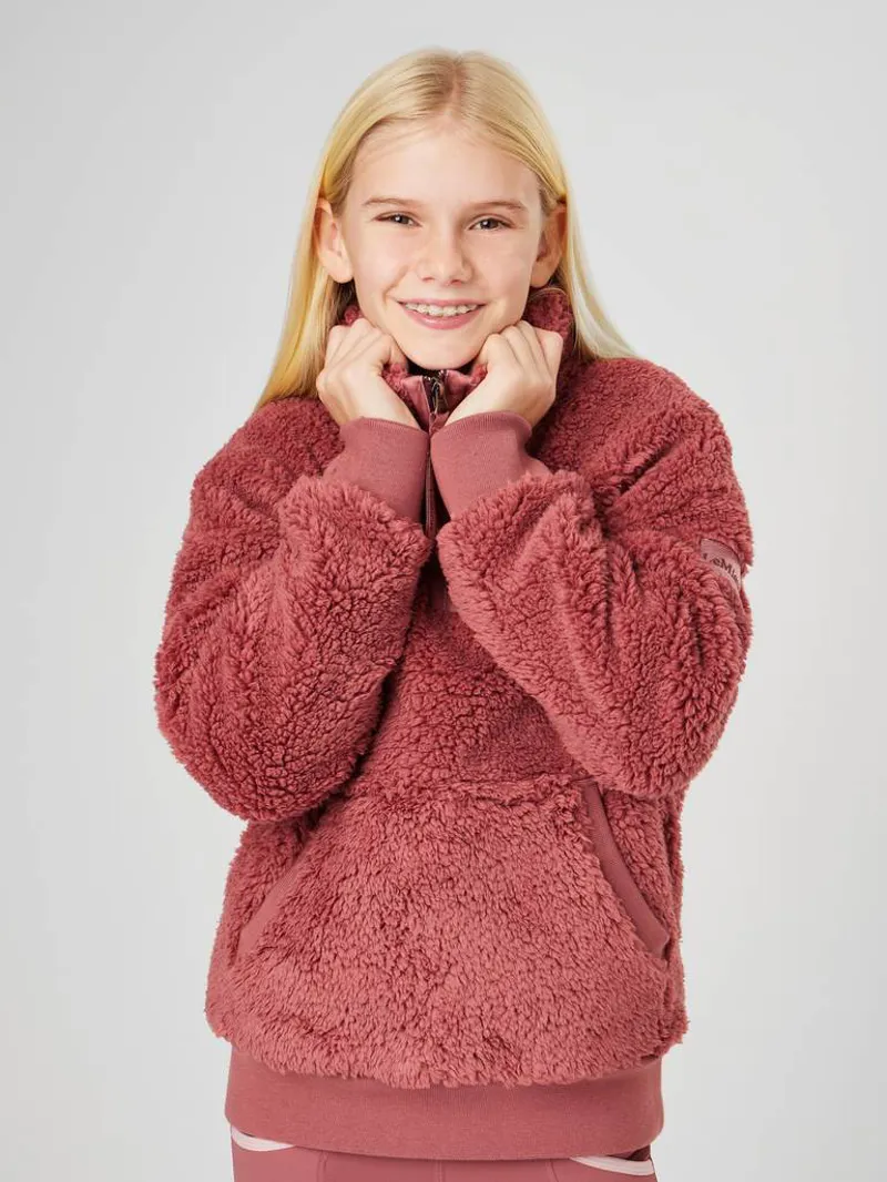 LeMieux Young Rider Tia Teddy Fleece Orchid - Image 2