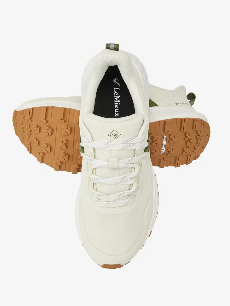 LeMieux Trax Waterproof Trainer - Ecru - Image 4