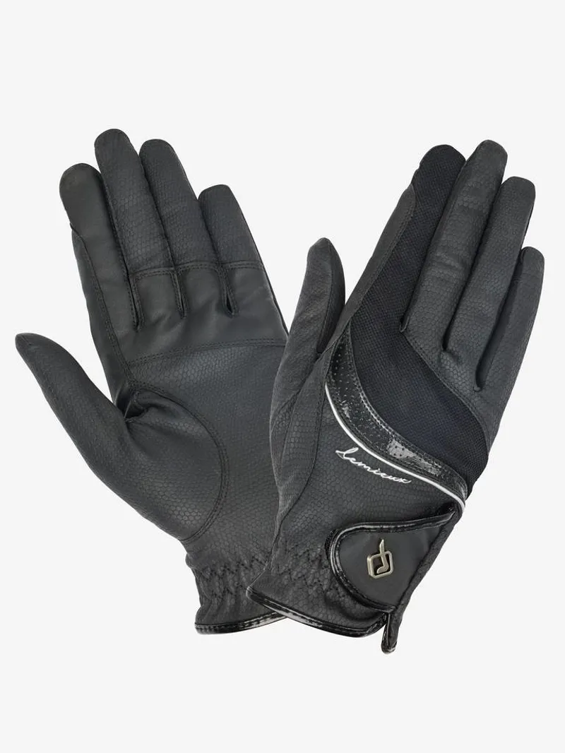 LeMieux Competition Gloves Black