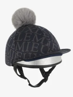 LeMieux Fleur Hat Silk Navy