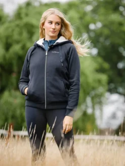 LeMieux Sherpa Lined Hoodie Navy