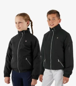 Premier Equine Junior Pro Rider Unisex Riding Jacket Black