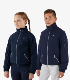 Premier Equine Junior Pro Rider Unisex Riding Jacket Navy
