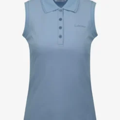 LeMieux Sleeveless Polo Shirt Denim