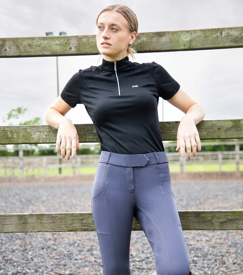 Premier Equine Lexington Ladies Full Seat Gel Riding Breeches Grey