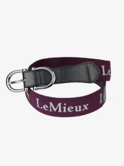 LeMieux Elasticated Belt Fig
