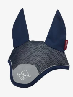 LeMieux Reflective Fly Hood Navy