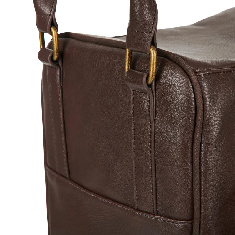 LeMieux PU Leather Boot Bag Brown - Image 5
