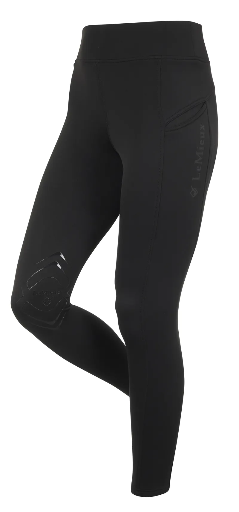 LeMieux Brushed Pull On Breech Black