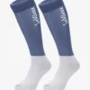 LeMieux Competition Socks Twin Pack Ice Blue