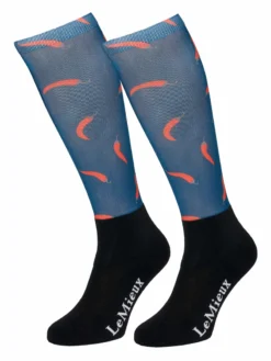 LeMieux Footsie Socks Chillies