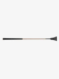LeMieux Grip-Tek Jumping Whip Brown