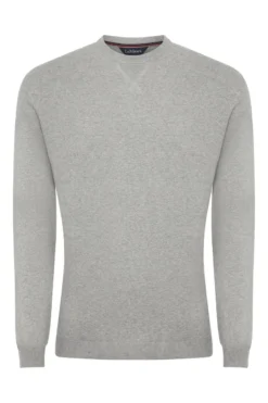 LeMieux Mens Crew Neck Jumper Grey