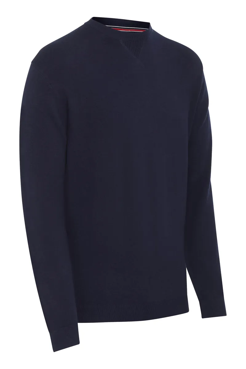 LeMieux Mens Crew Neck Jumper Navy - Image 3