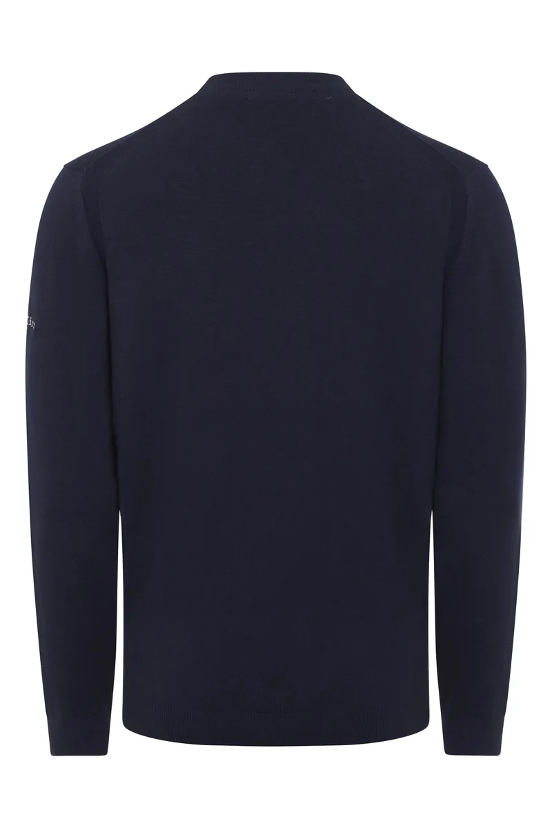 LeMieux Mens Crew Neck Jumper Navy - Image 4