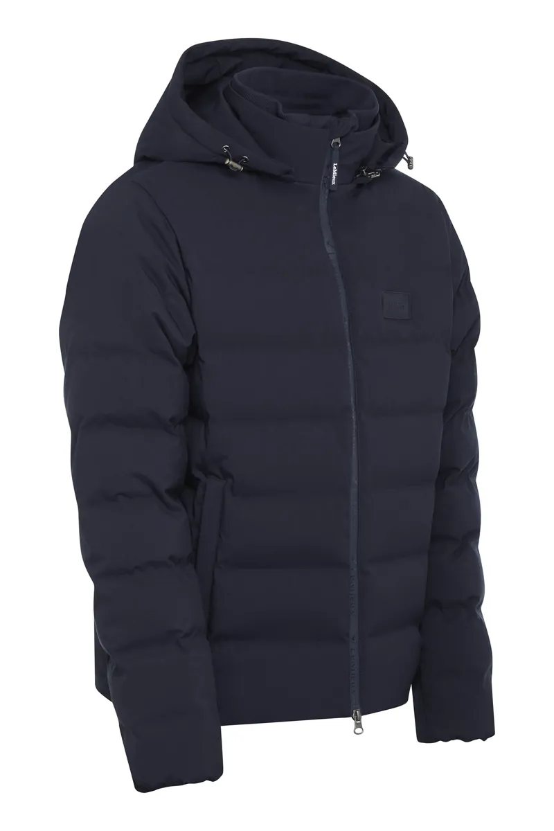 LeMieux Mens Elite Waterproof Puffer Jacket Navy - Image 3