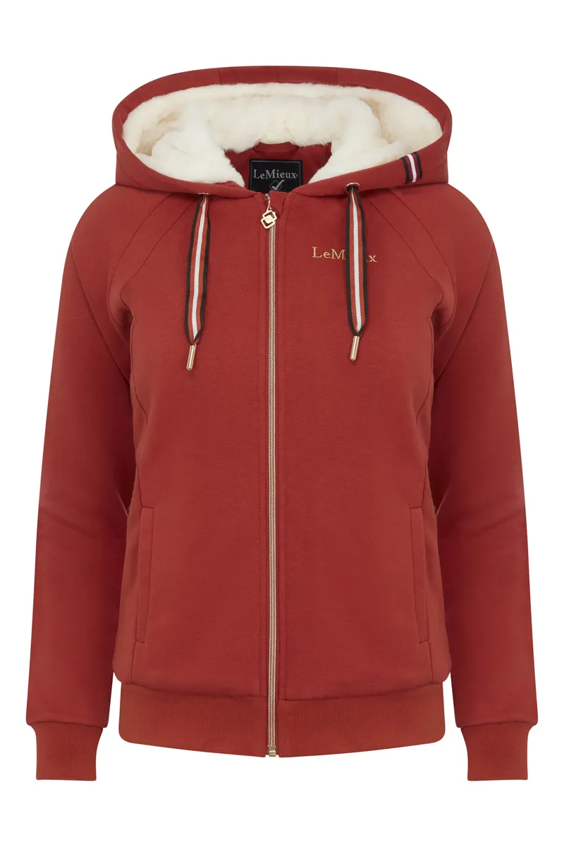 LeMieux Sherpa Lined Hoodie Sienna