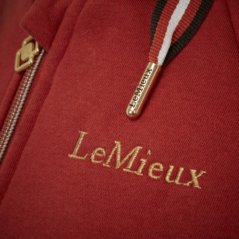 LeMieux Sherpa Lined Hoodie Sienna - Image 5